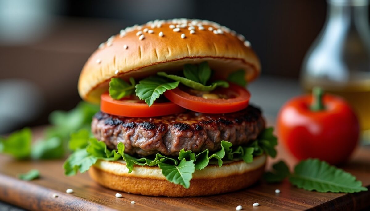 Alternatives savoureuses de steaks végétariens pour des burgers gourmands