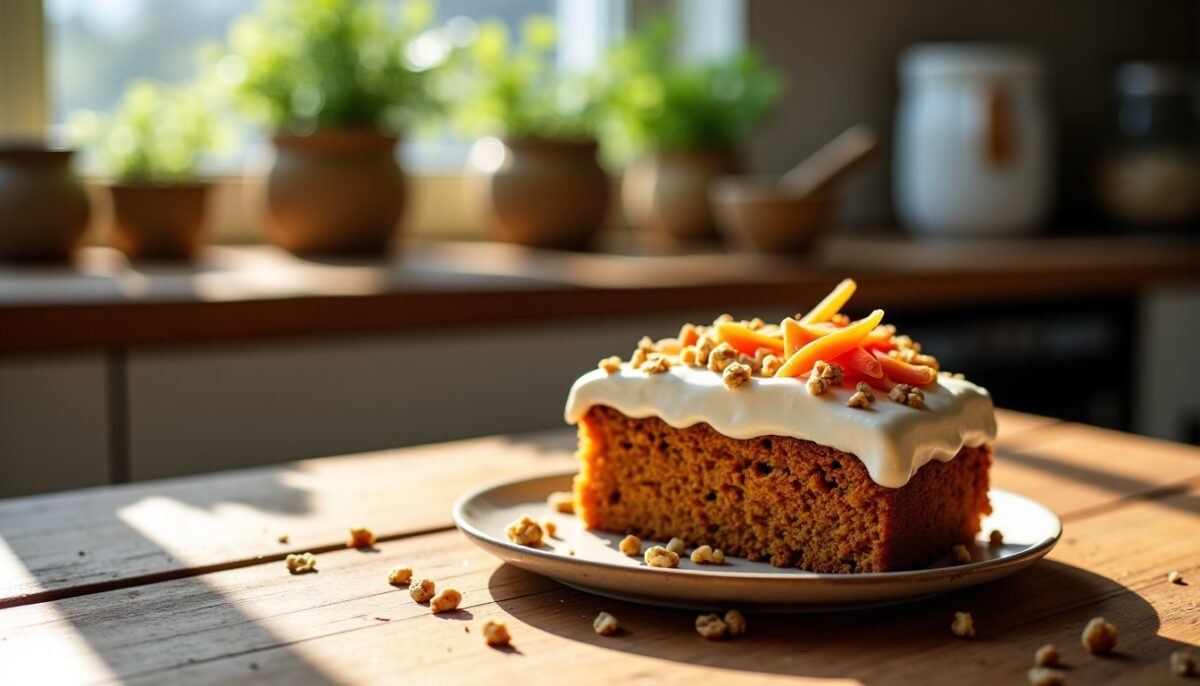 Gâteau à la carotte : une recette saine sans sucre ajouté ni beurre