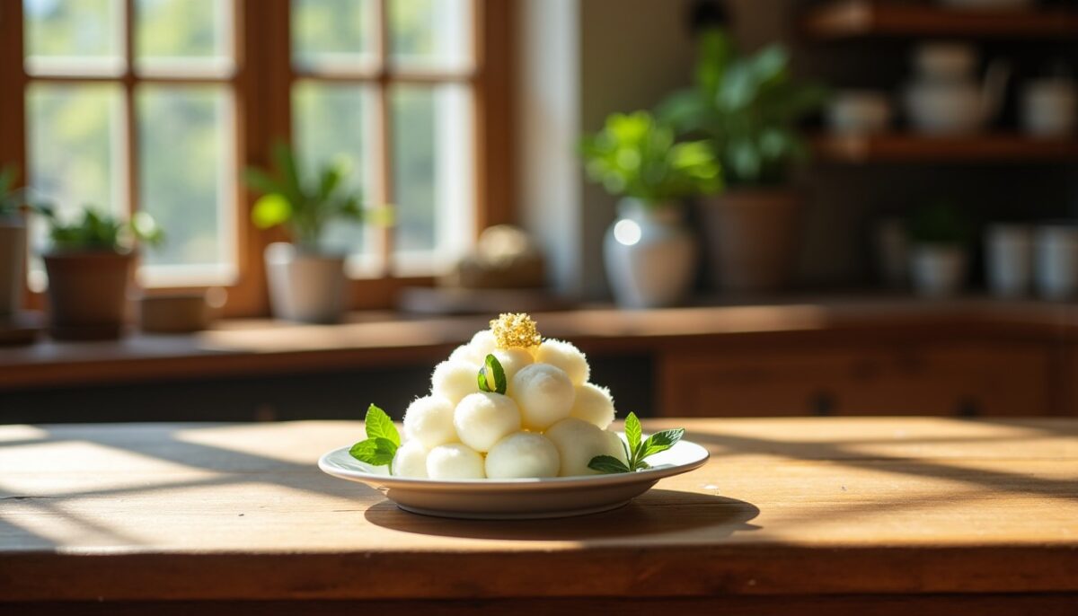 Délice aérien : Nuage gourmand à la vanille