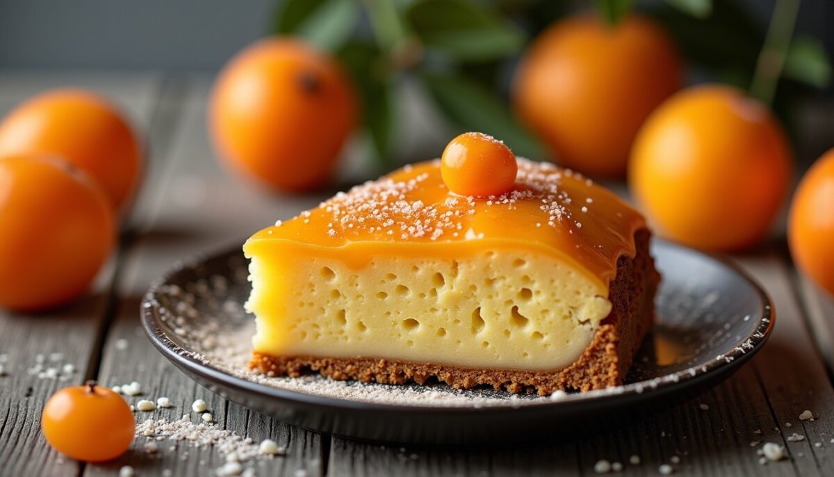 Délice léger à l'abricot : gâteau sans sucre ni beurre pour une gourmandise saine