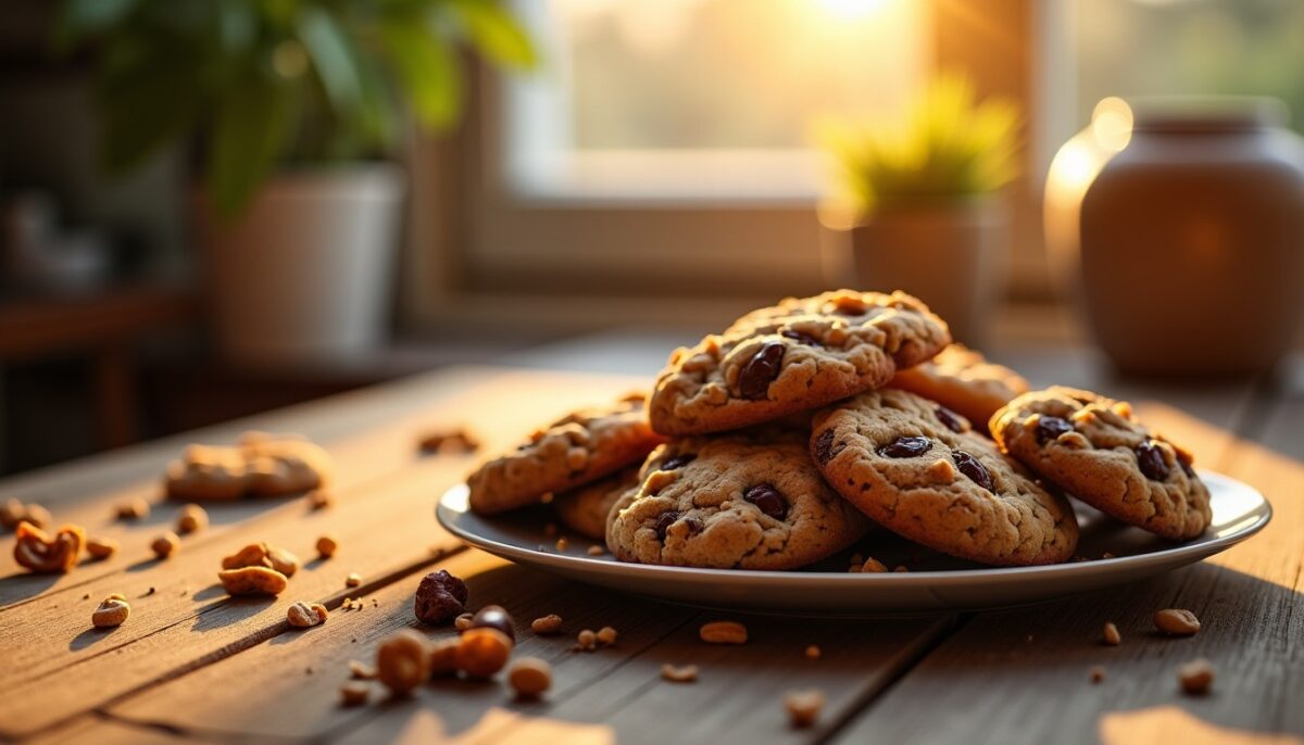 Délicieux cookies aux céréales et chocolat, sans une once de farine