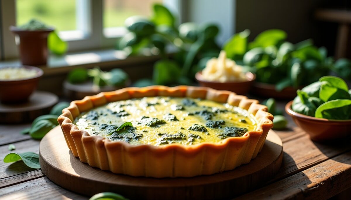 Délice Fondant : Quiche Épinards Sans Pâte, Légèreté Assurée