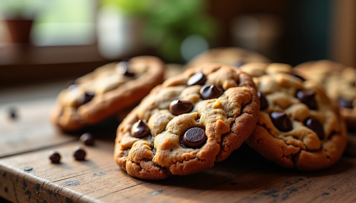 Délice chocolaté : cookies fondants au beurre de cacao
