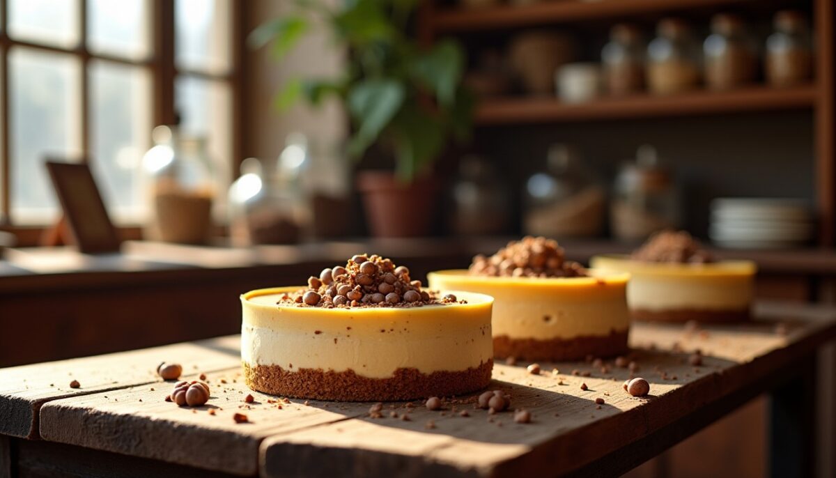 Tarte Gianduja revisitée en cheesecake gourmand