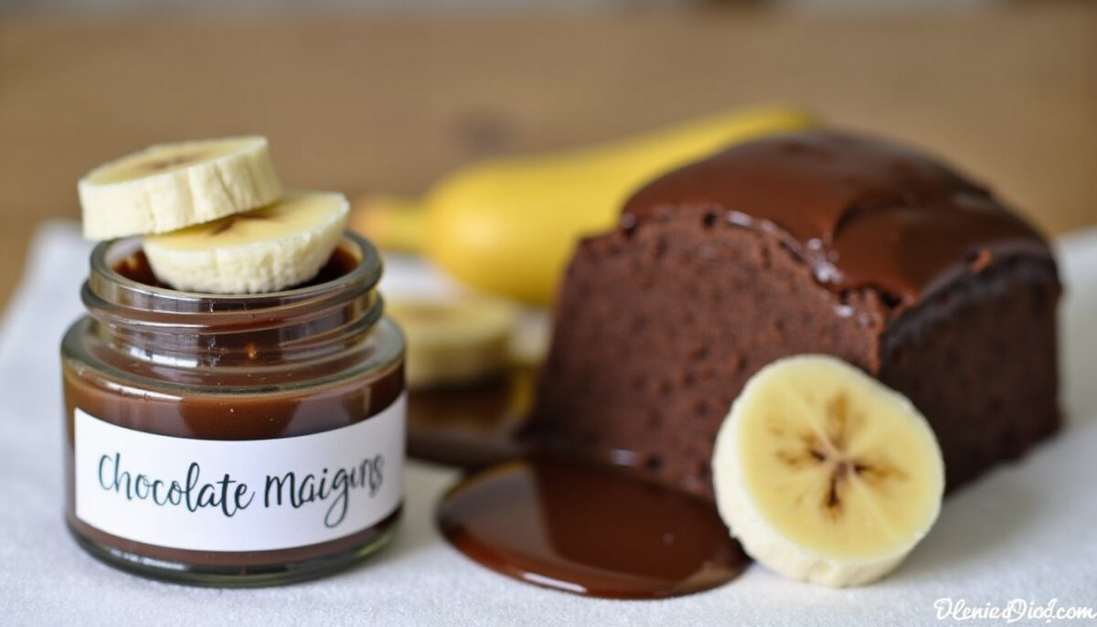 Délice Gourmand : Confiture Maison Chocolat & Banane