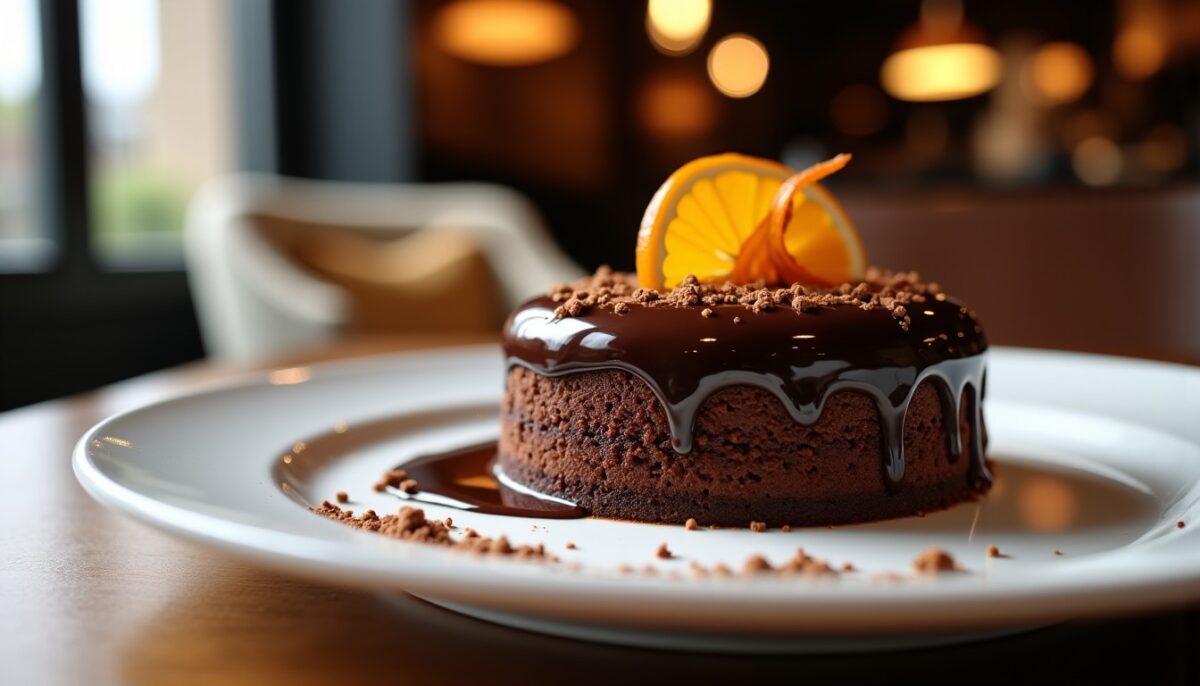 Délice fondant à l'orange et au chocolat : une gourmandise irrésistible