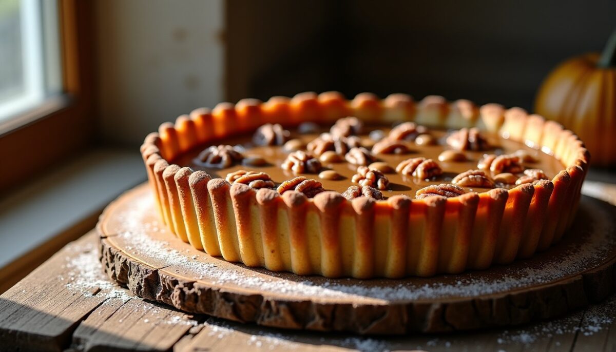 Délice Croquant : La Tarte aux Noix Incontournable