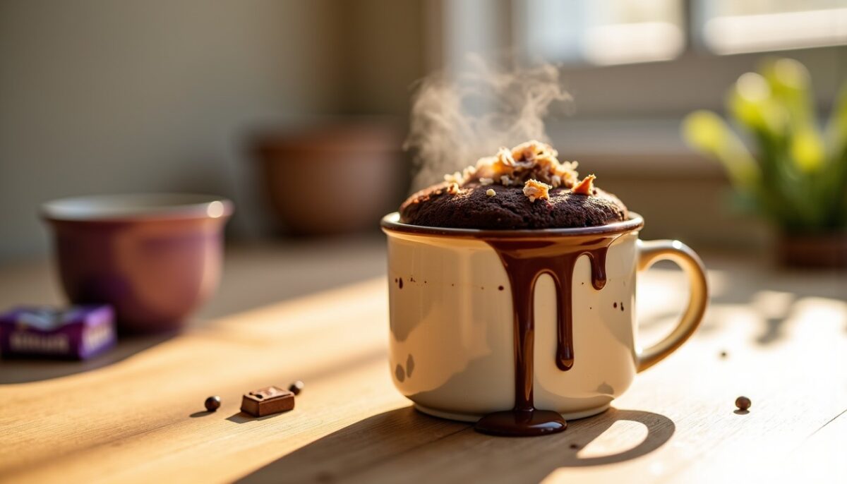 Délicieux Mug Cake Milka : Le Gâteau Express au Chocolat Fondant