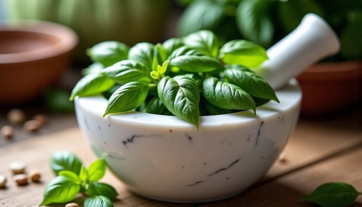 À Gênes, le pesto prend racine : basilic frais, mortier de marbre et traditions ligures