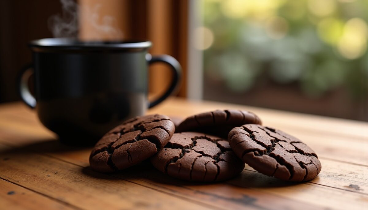 Cookies au cacao intense, pour une pause délicieusement chocolatée