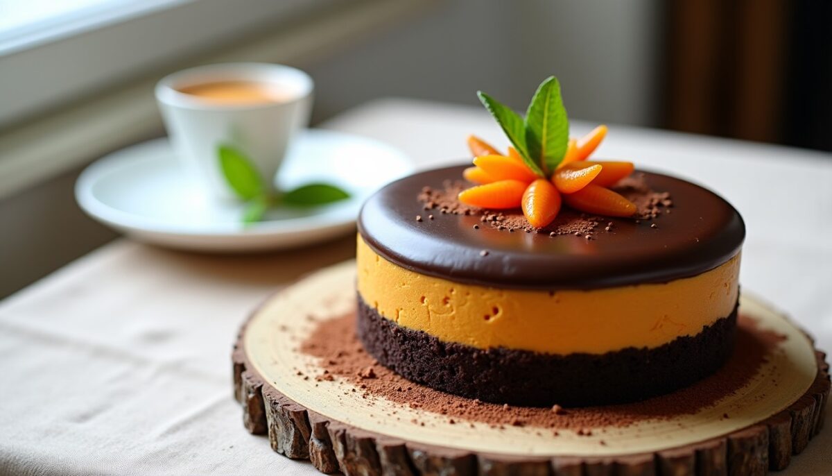 Délice léger au chocolat et courge : gâteau mousseux sans beurre, sans sucre ajouté ni gluten