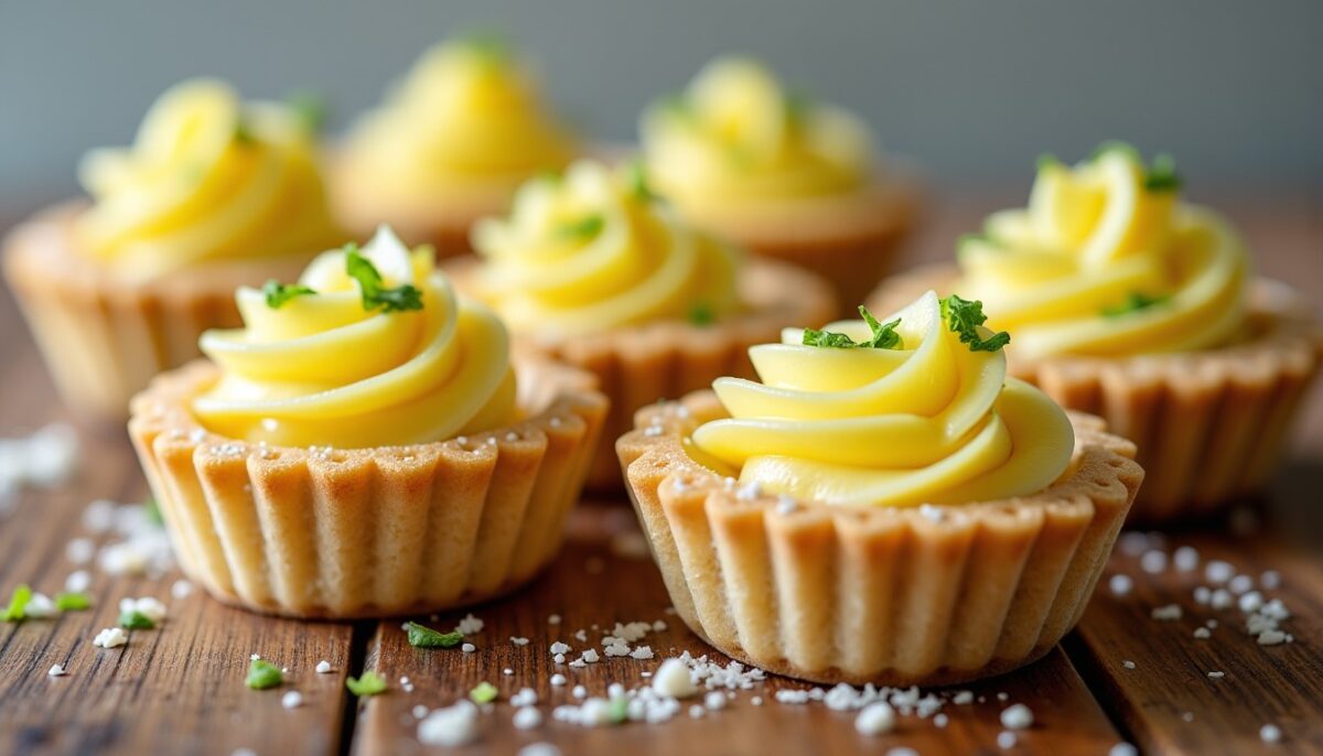 Délice acidulé : tartelettes gourmandes au chocolat blanc et citron